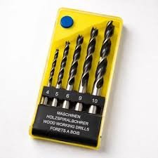 JUEGO MECHA P/MADERA 5 PZ
