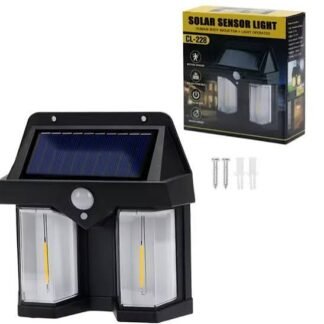 LAMPARA SOLAR DOBLE