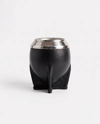 MATE TORPEDO, ACERO LISO, CUERO LISO